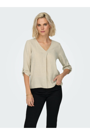 JDYSAY 3/4 V-NECK TOP WVN DIA