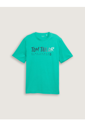 T-shirt met logo-opdruk