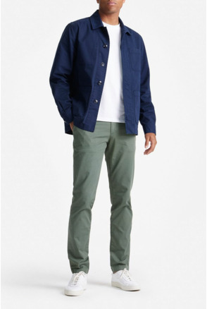 King Essentials The Benjamin Overshirt Navy