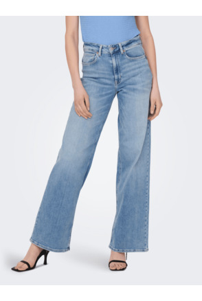 ONLMADISON BLUSH HW WIDE DNM CRO371