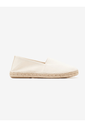 No Label x Abarca Katoenen Espadrilles Heren