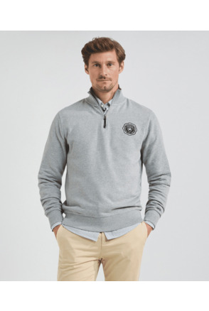 Zip Mock Sweatshirt