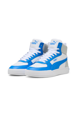 Caven Mid JR PUMA White-Racing Blue-Ash