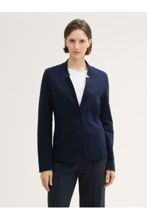 Gemêleerde blazer met pasvorm