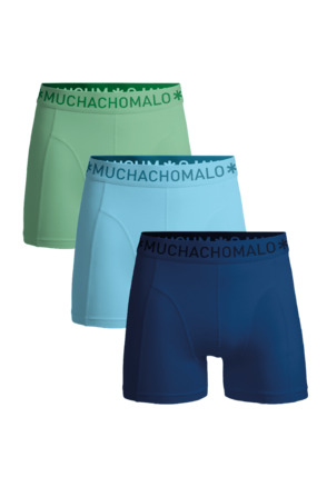 Men 3-pack Boxer Shorts Microfiber Solid