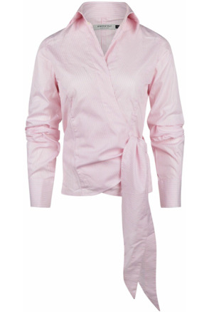 Steppin' Out Wikkel Blouse Julia Streep Roze