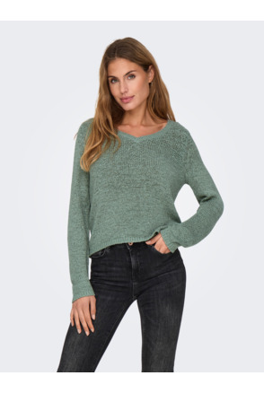ONLGEENA L/S V-NECK KNT NOOS