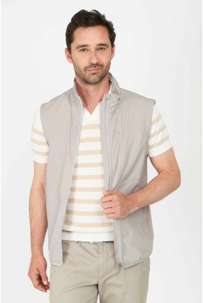 Suitable Bodywarmer Tam Beige