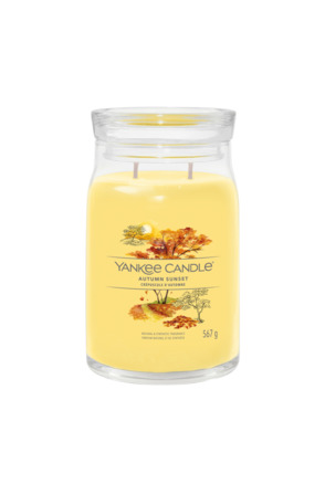 Yankee Candle Autumn Sunset Signature grote pot