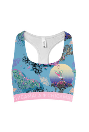 Meisjes 1-pack racer back Print Print