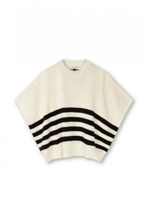 sleeveless sweater knit stripes