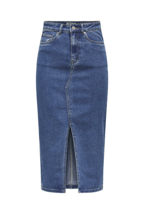 ONLSIRI FRONT SLIT SKIRT DNM GUA NOOS