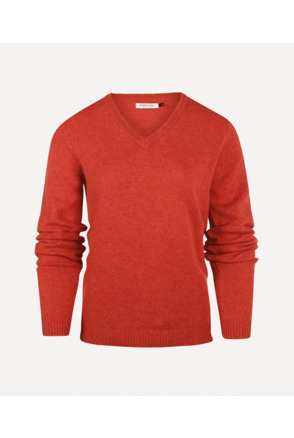 Lambswool V-neck Sweater