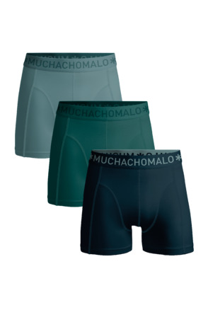 Heren 3-Pack Boxershorts Effen Green