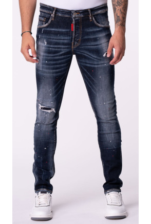 RUBY RED SPOTTED JEANS