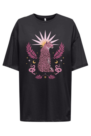 ONLROSIE S/S OVERSIZE TEE CS JRS