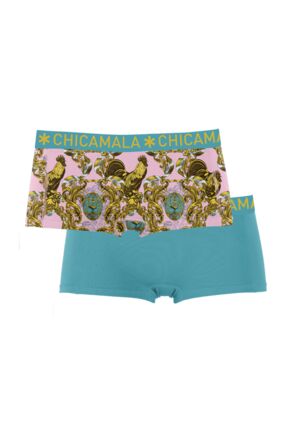 Girls 2-pack Boxer Shorts Chick