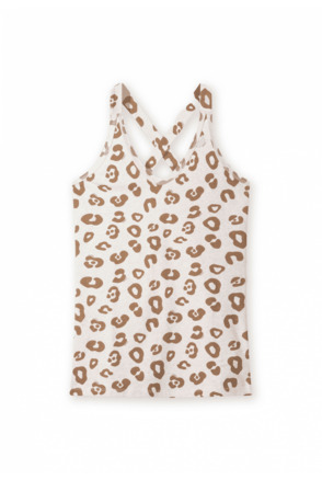 10DAYS Dames leopard wikkel 92 katoen elastaan