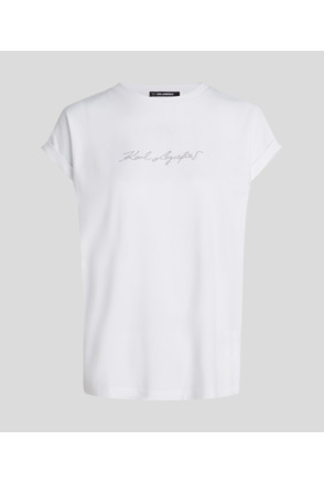 SIGNATURE RHINESTONE T-SHIRT