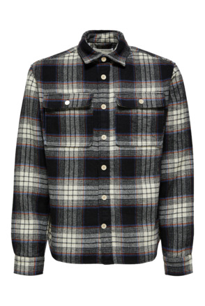 Relaxed Fit Shirt Collar Long Sleeves (L/S)