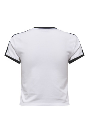 Regular Fit O-Neck Short Sleeves (S/S) Cropped O-hals T-shirt met korte mouwen voor lente/zomer
