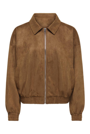 Spread Collar Long Sleeves (L/S) Jas met lange mouwen en ritssluiting