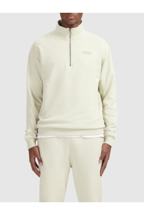 Box Logo Half-zip Sweater 100% Katoen Mannen