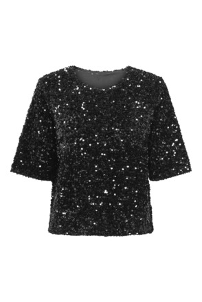 Regular Fit O-Neck 2/4 Sleeves (2/4) Regular fit blouse voor speciale gelegenheden met 2/4 mouwen