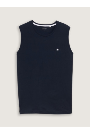 Basic tanktop met opgedrukt logo