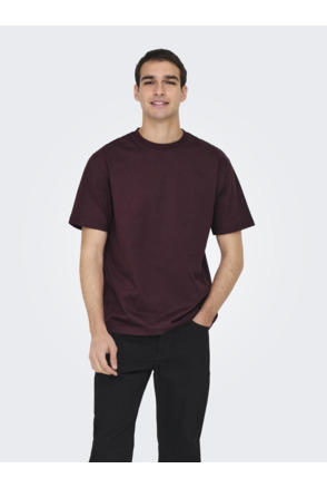 Relaxed Fit O-Hals Korte Mouwen (K/M) Heren