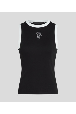 IKON SKETCH EMB RIB TANK TOP
