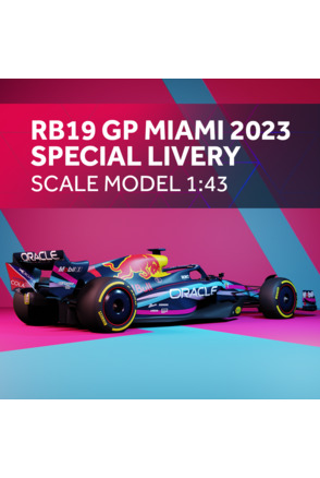 1:43 RB19 GP Miami 2023 Special Livery - Red Bull Racing