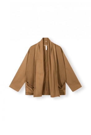 10DAYS Dames indoor jas wellness jacket linnen katoen