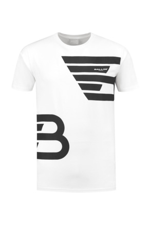 Dubbel Icoon Logo T-shirt Mannen