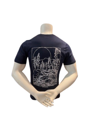M Timberview Trail FS Grafisch T-shirt
