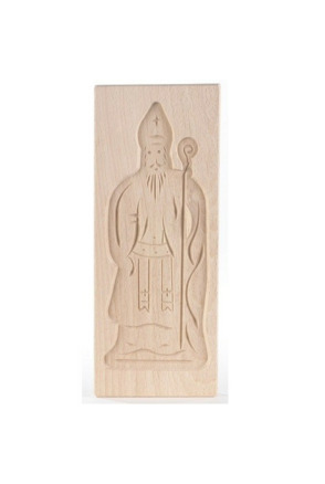 07 Speculaasplank Sinterklaas 29x11cm