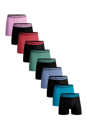 Men 10-pack Boxer Shorts solid