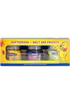 Haribo scented candles Fruit power
