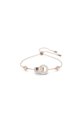 Dextera Round Soft Bracelet Rose Gold shiny Crystal