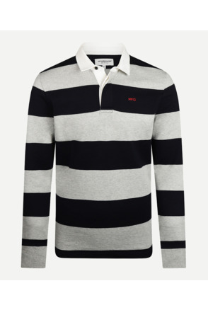 Rugby 2 stripe 100% Cotton Heren