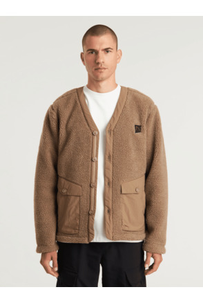 Chasin Heren Lange Mouw Shirt Karo Fleece