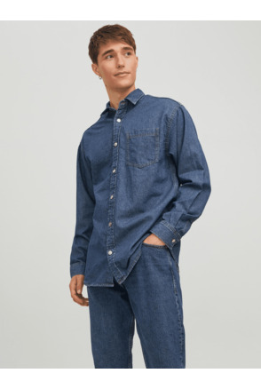 JOROWEN TWILL RELAXED SHIRT LS CBO