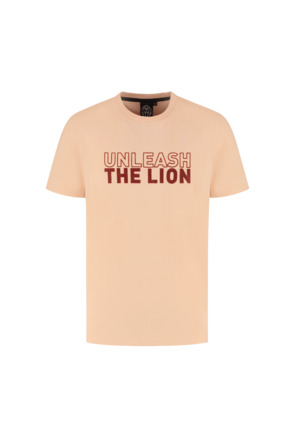 T-Shirt - Peach - Unleash The Lion