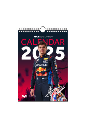 Jaarkalender 2025 - Max Verstappen