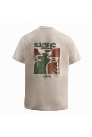 M EU Poplar Hill Grafisch SS Shirt