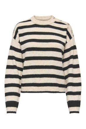 Regular Fit O-Neck Long Sleeves (L/S) Gebreide trui met O-hals en lange mouwen voor elke dag