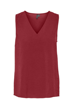 VMALVA S/L V-NECK TOP WVN NOOS