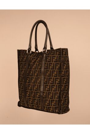 VINTAGE FENDI ZUCCA PRINT BAG