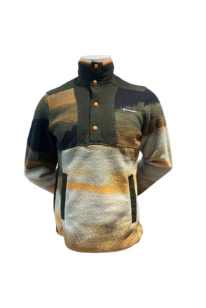 SUNSET CANYON FS PRINTED HALF SNAP