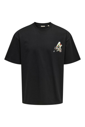 ONSADORE LOOSE SS PRINT TEE